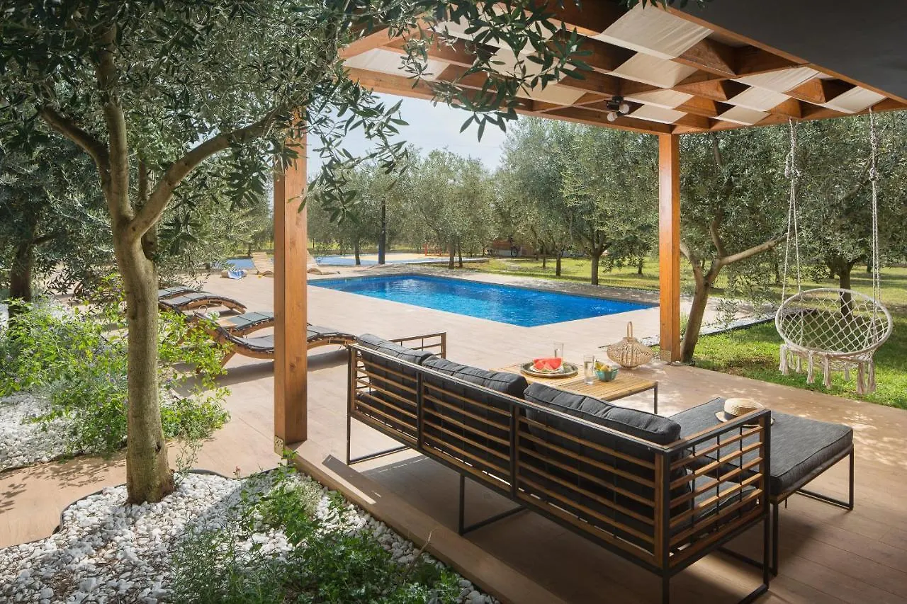 Villa Stanzietta Novigrad For 10 At Olive Orchard