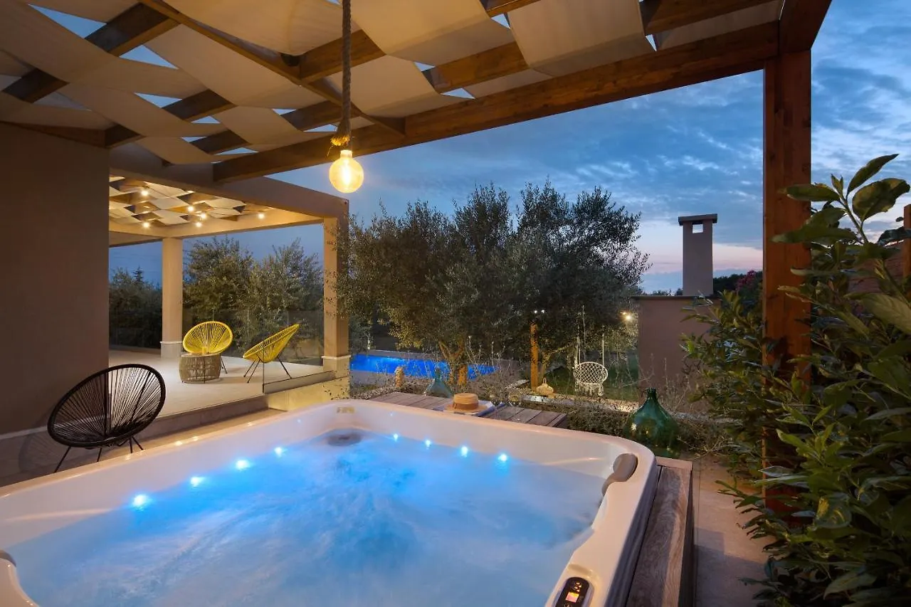 Villa Stanzietta Novigrad For 10 At Olive Orchard